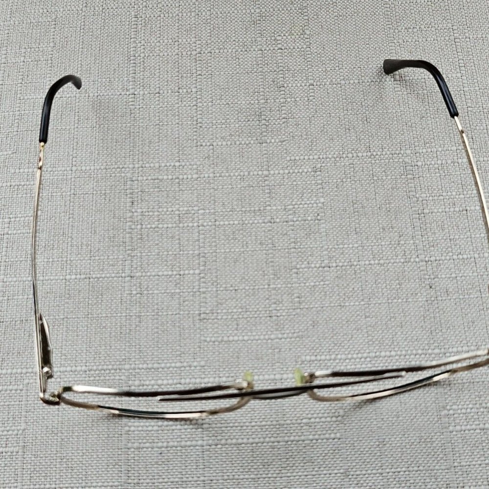 Swank Optical Vintage Men Eyeglasses Gold Tone KODIAK 58[]16 140 Glasses - Picture 11 of 11